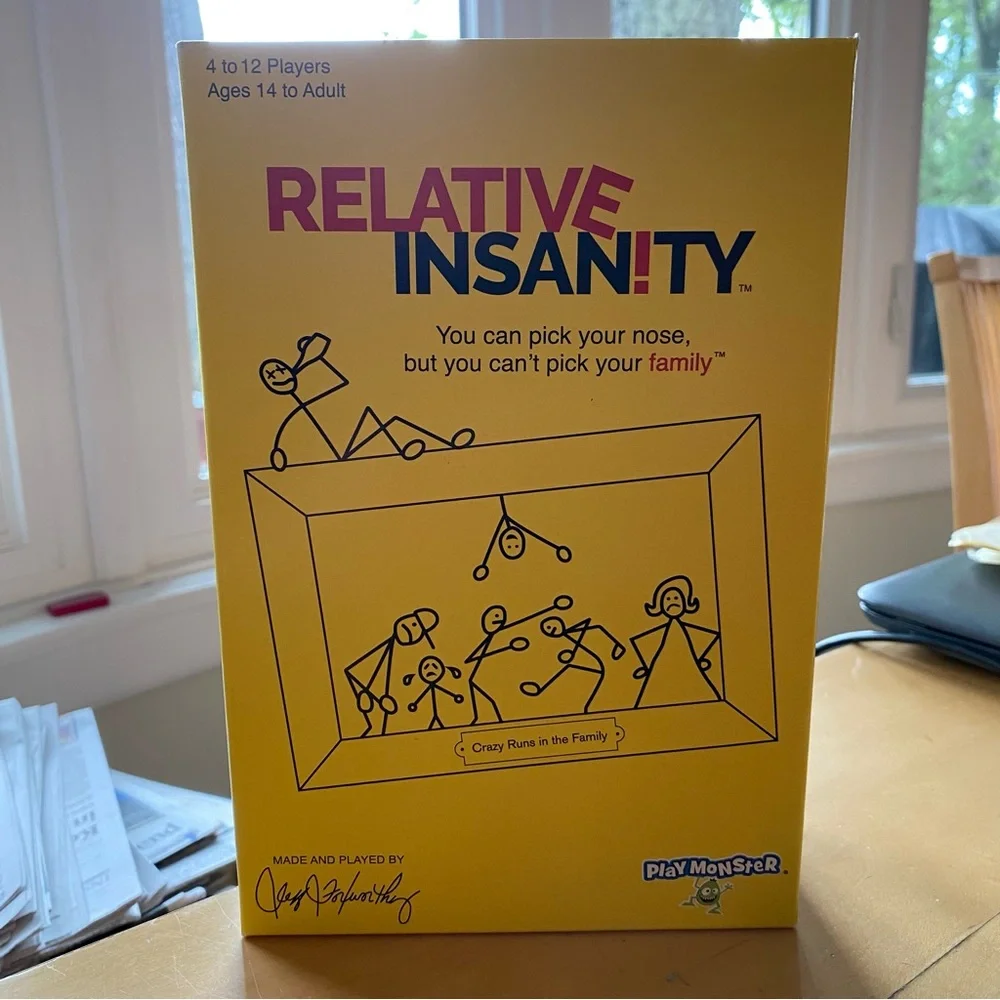 Relative Insanity Card Game - Picture 1 of 4